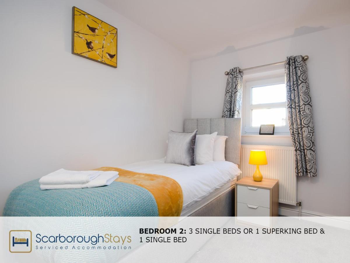 Hibernia Place, 3 Bedroom Townhouse With Patio & Seating Area - Free Parking Скарбъро Екстериор снимка