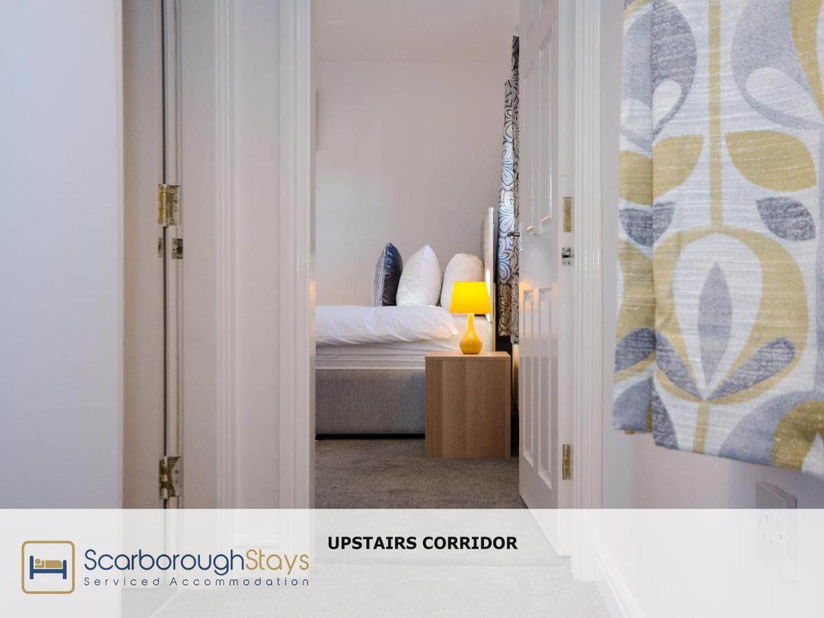 Hibernia Place, 3 Bedroom Townhouse With Patio & Seating Area - Free Parking Скарбъро Екстериор снимка