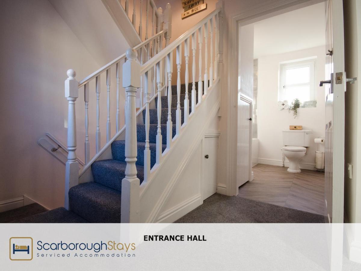 Hibernia Place, 3 Bedroom Townhouse With Patio & Seating Area - Free Parking Скарбъро Екстериор снимка