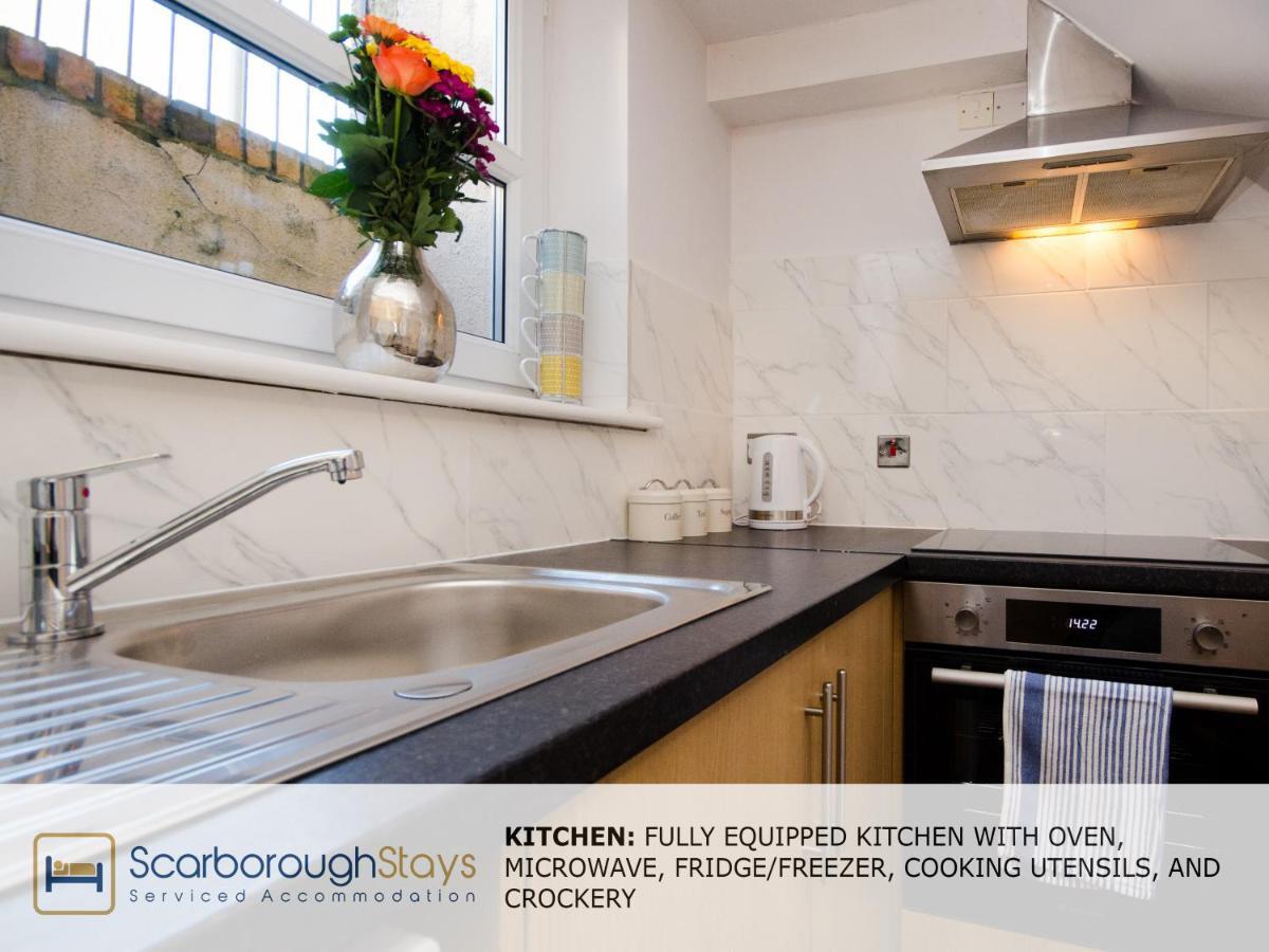 Hibernia Place, 3 Bedroom Townhouse With Patio & Seating Area - Free Parking Скарбъро Екстериор снимка